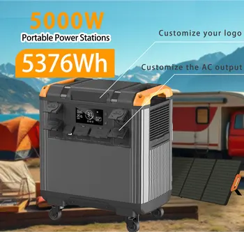 Factory wholesale Portable Power Station 5000W Solar Generator for Home Power Supply with Fast Shipping and Competitive Pricing