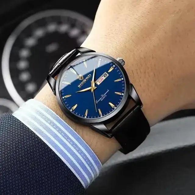 BINBOND B2238 2238 Quartz Wrist Watches - Luxury Couple Watch