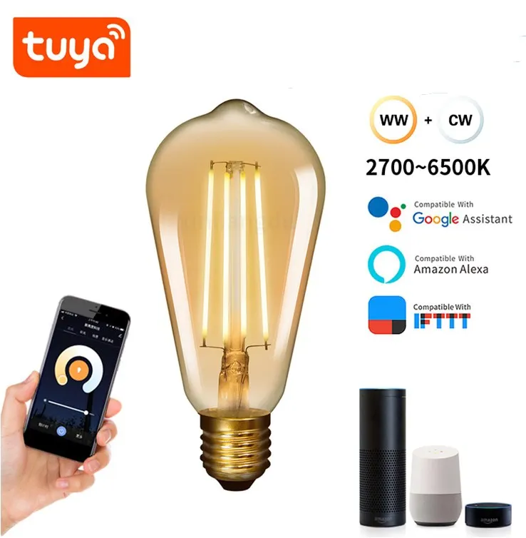 Hotel/Home Decorating Light Bulb LED Bluetooth Smart Charge Dim to