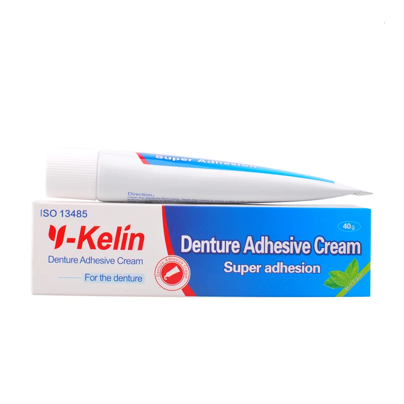 Strong Fix Power Pink Mint Flavor Zinc Free Denture Adhesive Cream