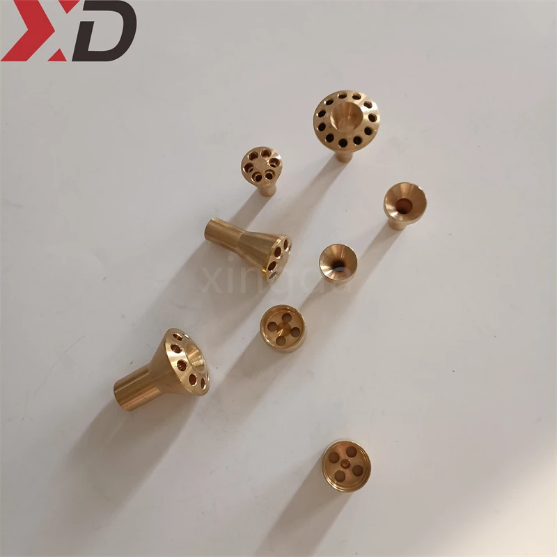 Refrigerant Distributor Brass Nozzle Inlet 3/4 Inch Outlet 1/4 With 4