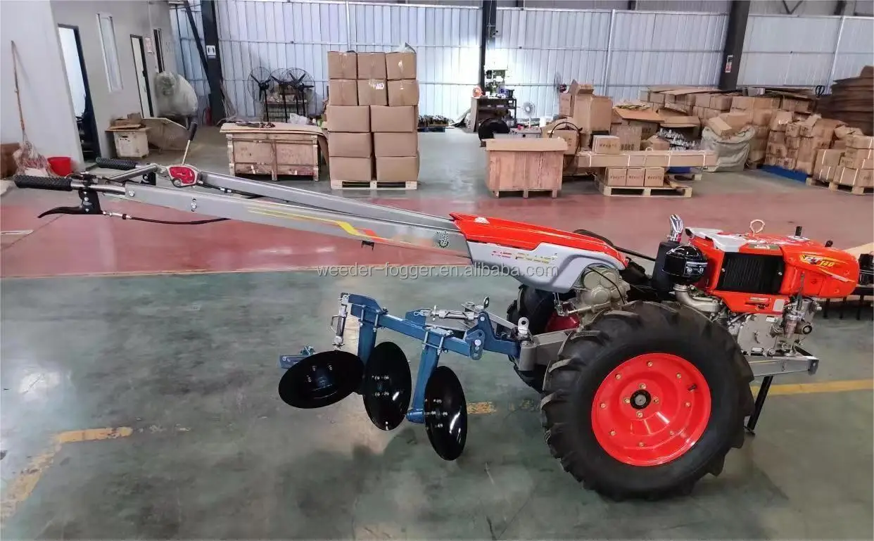 Zt Riesel ZT 140 Diesel Engine Mini Walking Tractor – 2WD Agriculture Power ...