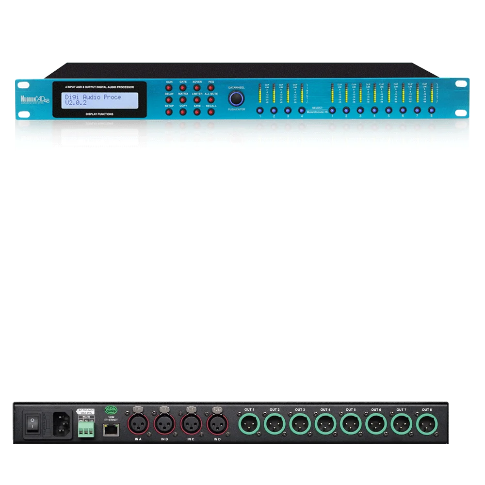 Dsp Processeur 24bit Sound System Processor 4 Input 8 Output Driverack