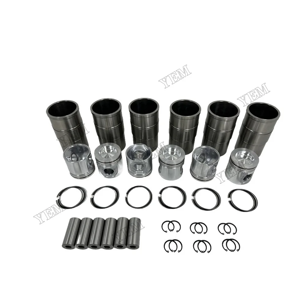 For Volvo D7E Cylinder Liner Kit Standard Size Engine Parts 5