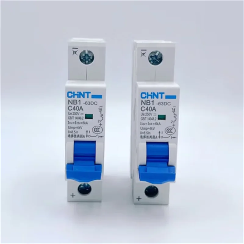 Chint Original NB7 Miniature Circuit Breaker 6A 10A 16A 20A 25A 32A 40A 50A 63A B C D Type 1P 2P 3P 4P 6KA Chint NB7 MCB