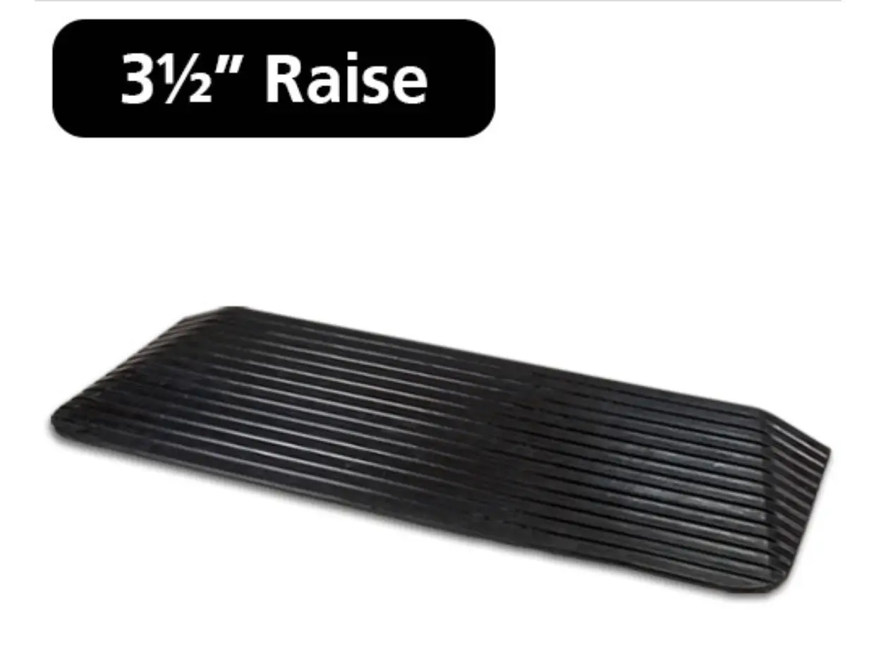 High Quality Plastic Garage Wheelchair Road Driveway Ramp Speed Bump for Car Access details