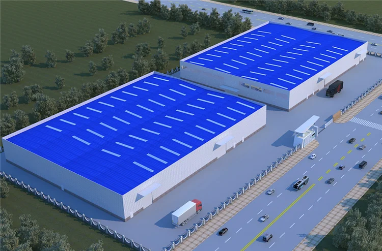 Professional Designed Steel Structure Workshop One Stop Fast Build Construction Products Factory Supplier