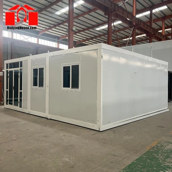 Luxury Expandable 20ft & 40ft Prefab Container House Steel & Sandwich Panel Material for Office or Luxury Villa