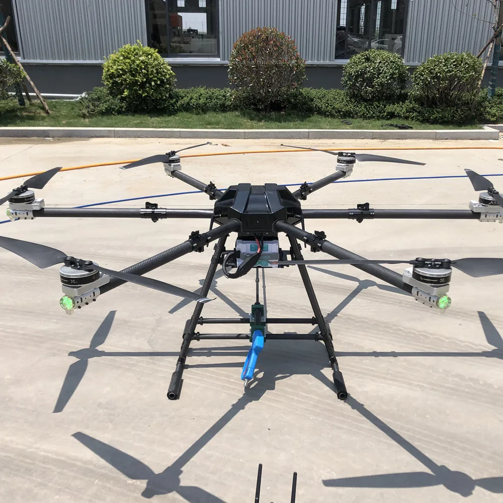 Long Working Tethered Drones Window High Pressure Washing Cleaning Drone