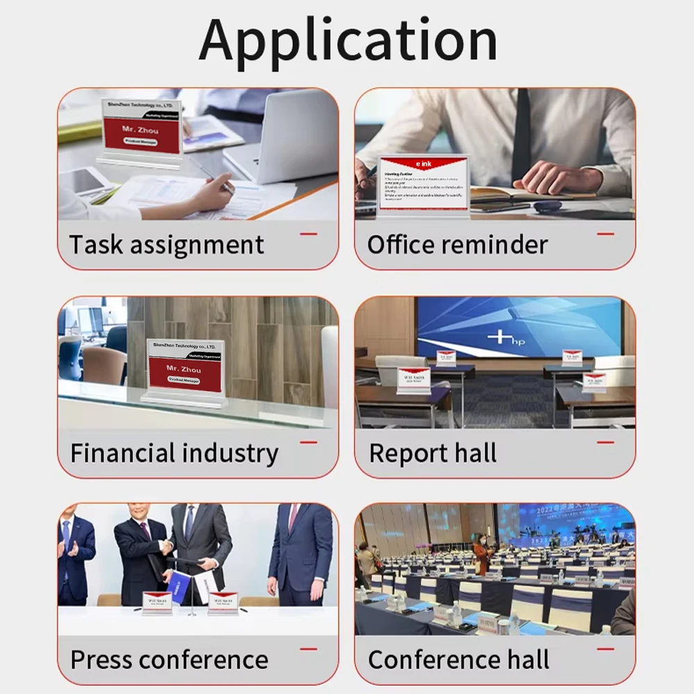 Digital File Folder with E Ink Display - Efficient Communication