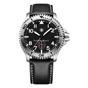 Latest Sportsman Watch Stainless Steel Case for Men's Athletes Quartz SEIKO Movement Pointer Luminous Hands 10 Bar Water