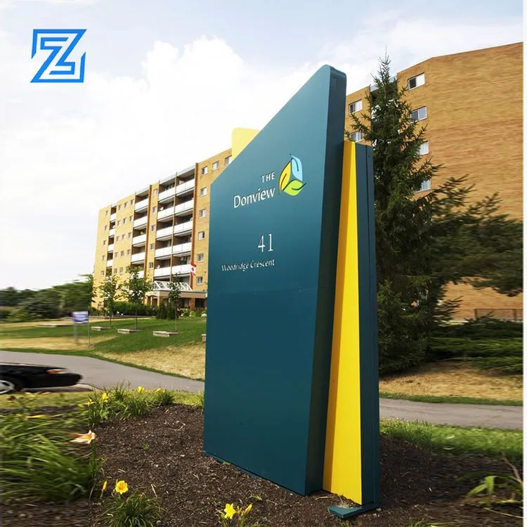 High Rise Led Pylon Sign Outdoor Aluminium Illuminated LED Pylon Sign Totem Sign| Alibaba.com