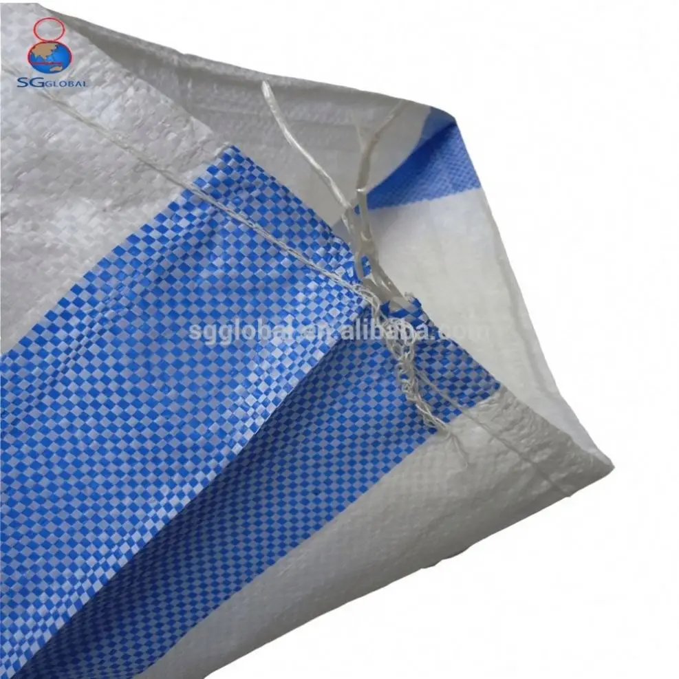 High Strong Polypropylene Sacks pp Woven Bag 50kg-200kg for Fertilizer Chemical Salt Sand