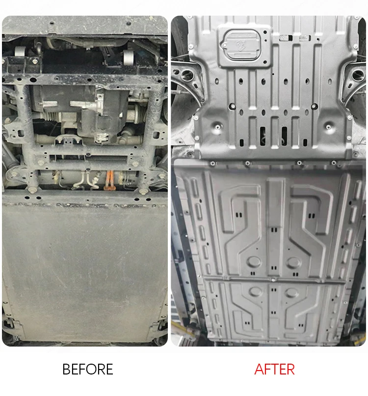 EV Car Underbody Guards Battery Shield Skid Plate Protection Cover Battery Pack Shield Guard For BYD Atto 3 Yuan Plus Accessory details