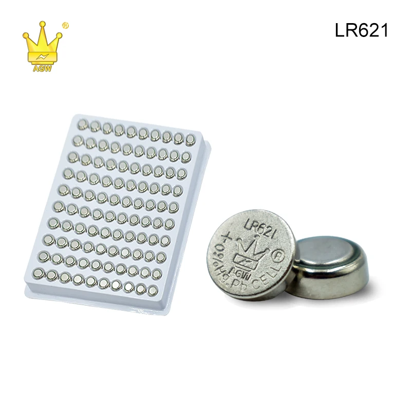 Щелочная кнопочная ячейка CROWN C AG1 LR621 0% Hg.Pb 1,5 V ag1