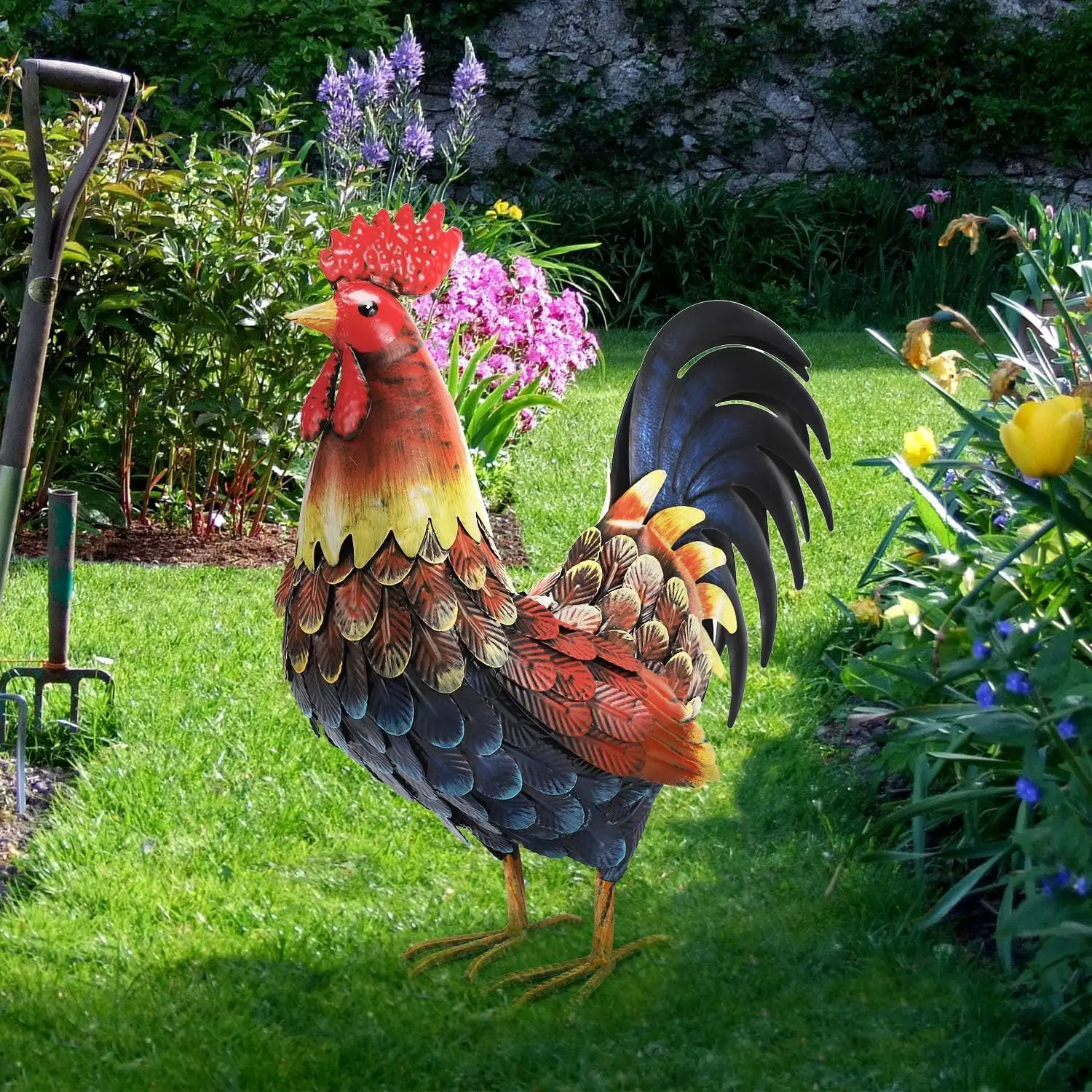Décorations De Poulet: Décor De Coq Réaliste, Sculpture De Poulet 3D Pour Lornement De La Ferme, Du Jardin Et De La Pelouse Du 9,63 € | DHgate