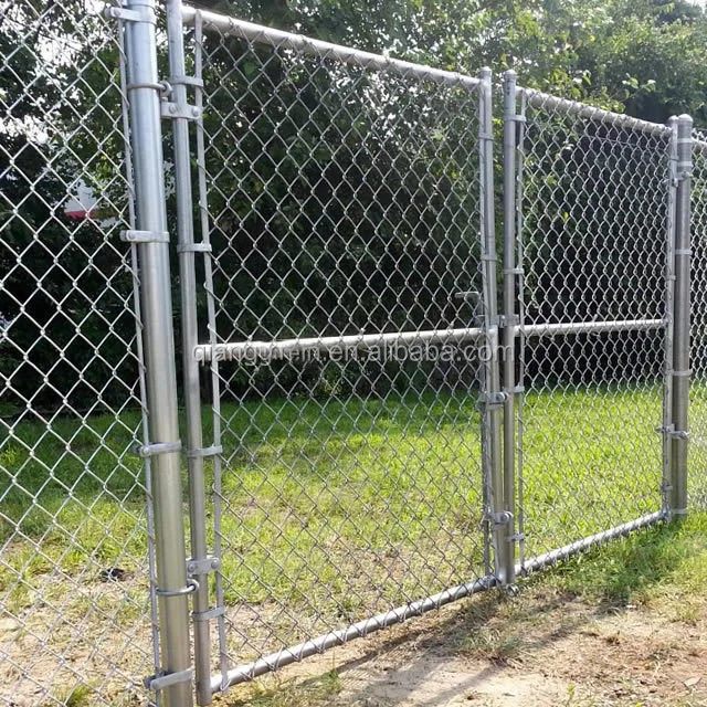 Low Price Galvanized Chain Link Fence Diamond Wire Mesh For Metal Fence ...