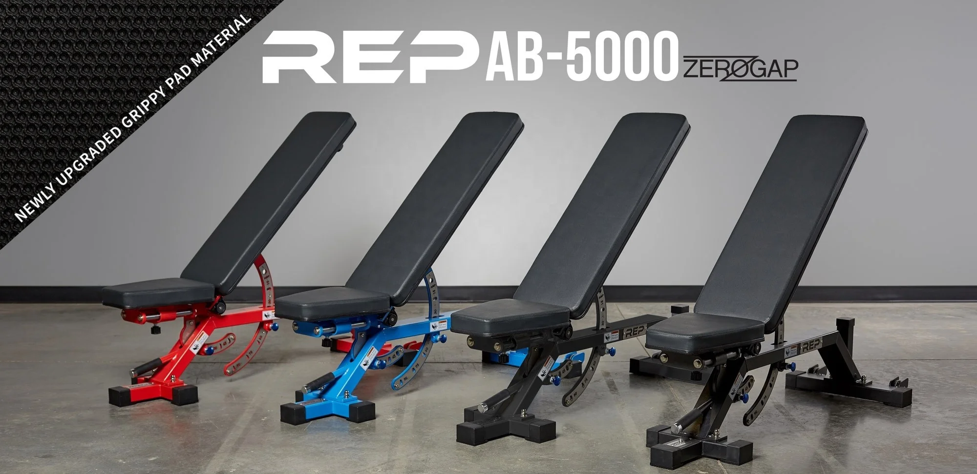 Incline Bench Rep Fid Bench Rep AB 5000 Zero Gap Adjustable FID