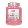 Gelatina di cristallo per piedi alla rosa