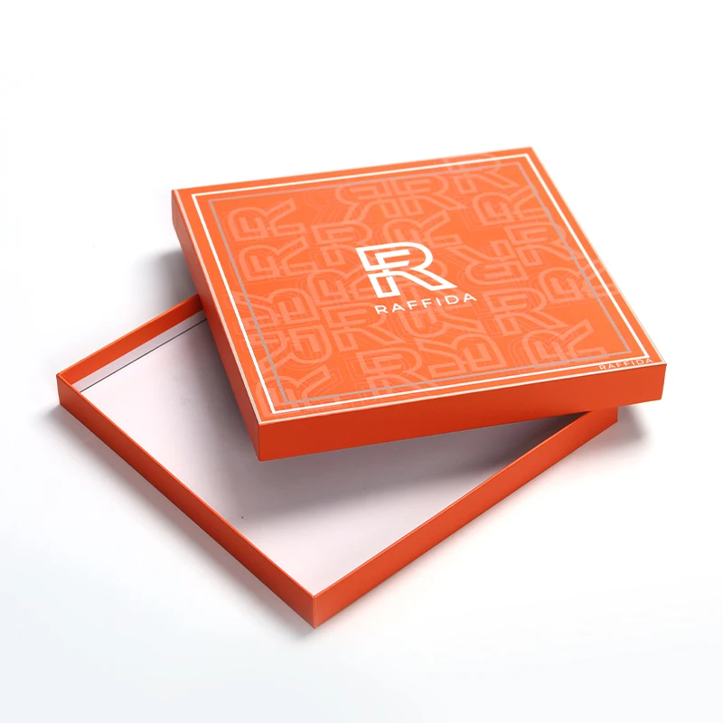 Luxury Gift Box Packaging Scarves Custom Logo Printing Scarf Box ...
