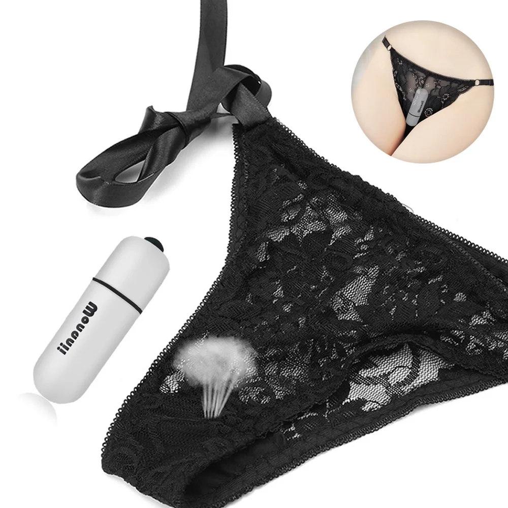 Source Sex Wearable Bullet-Vibrator Panty Women Lace Underwear, G-spot Clitoris sexy orgasm Masturbation Vibrating panties on m.alibaba