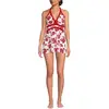 Red Graphic FloralRed