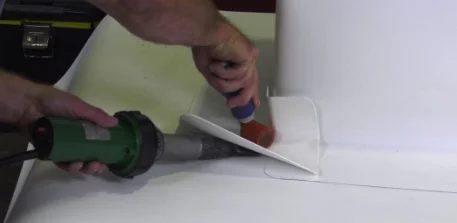 Сборные водонепроницаемые углы крыши из ПВХ