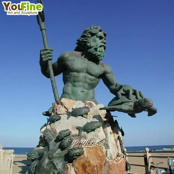 古代ローマ　ギリシャ神話　ブロンズ彫刻 楽天市場】古代ギリシャ 時間の神 クロノス彫像 ブロンズ風