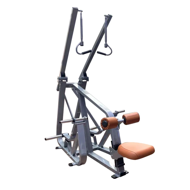 Nautilus Lat Pull Down Plate Loaded Freely Seated High Pull Trainer High  Pulldown