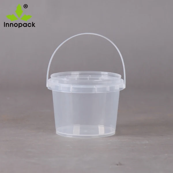 Price Containers Food Grade Plastic Bucket With Handle 820122