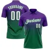 Rhombus-purple and Kelly Green