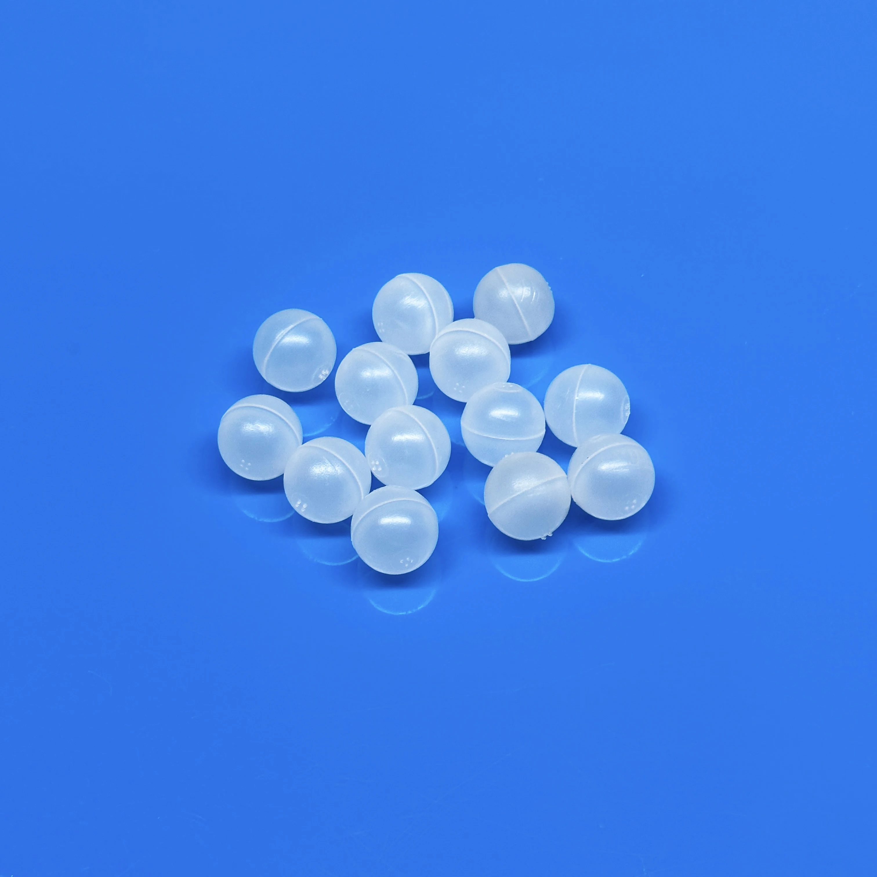 25mm 20mm Clear Plastic Ball Clear Plastic Round Ball Small White