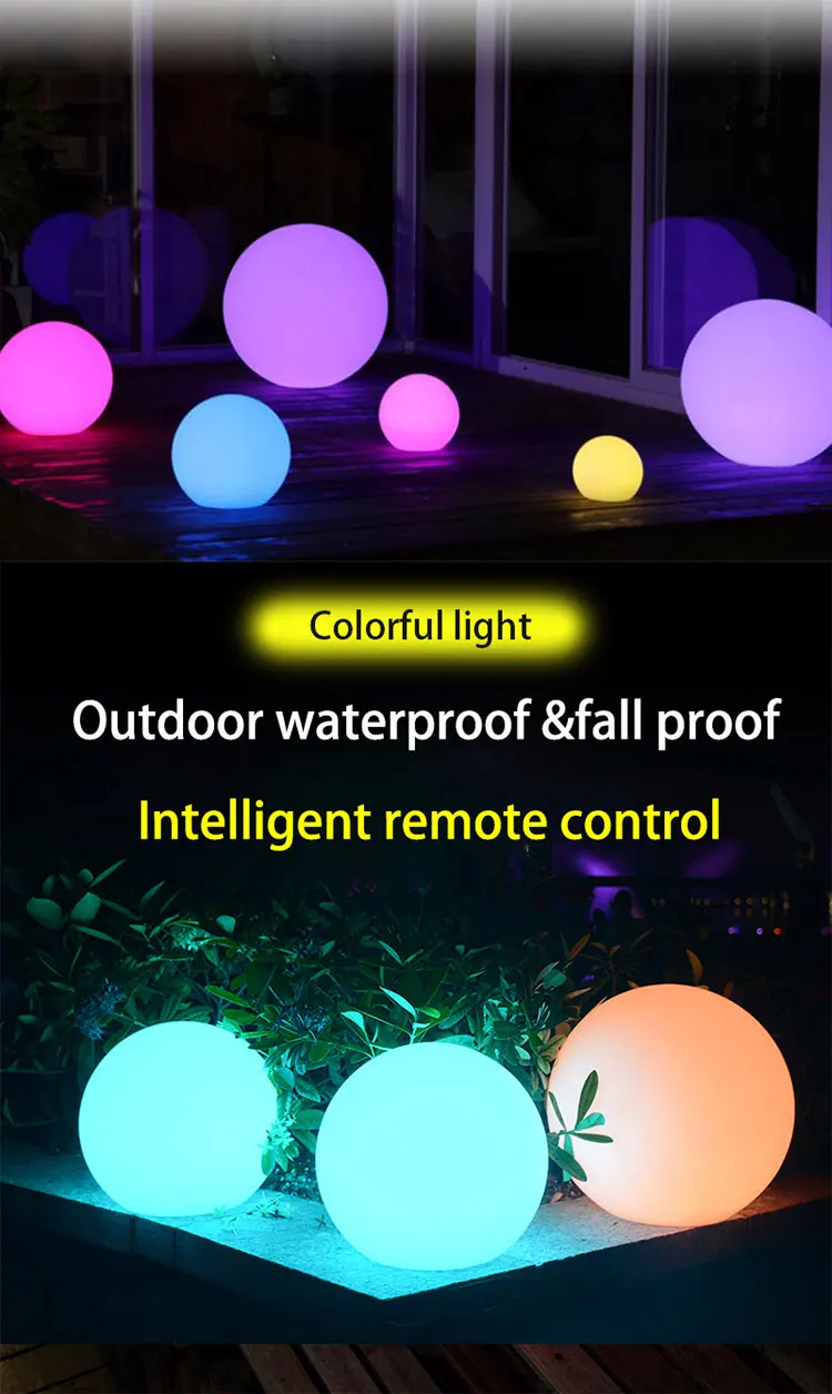 luci rotanti led ball