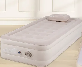 PVCManufacturer's Inflatable Mattress Outdoor Double Layer Elevated Mattress Inflatable