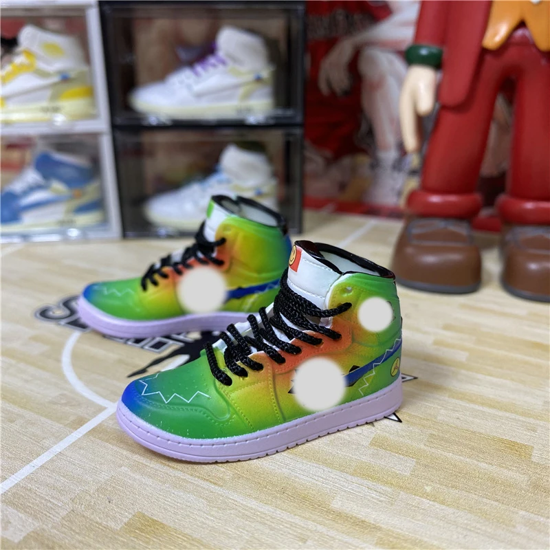 Wholesale Plastic Pvc 3d Aj1 Jordan1 Yeezy Basketball Mini Shoes Sneaker  Keychain From m.