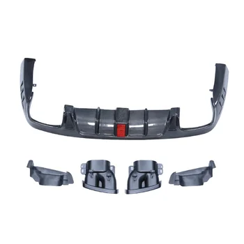 Hot-selling front bumper rear bumper for Mercedes-Benz CLS W257 18-21 modified 63 for B style Rear Bumper Diffuser Exhaust Tips