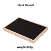 Hundred-digit ring tray/black flannel