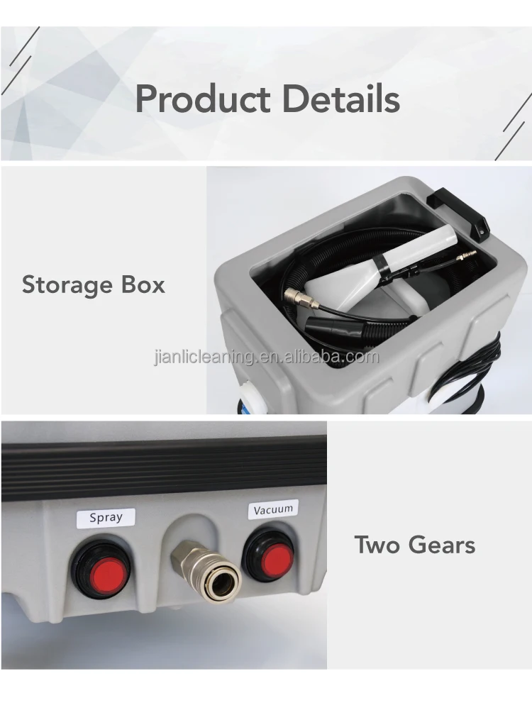 Commercial Cleaner Machine Spray Extraction Vacuum Water Extractor For Carpet Sofa Mattress