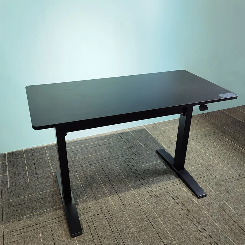Wooden Office Table Simple Design Adjustable Electronic Raising