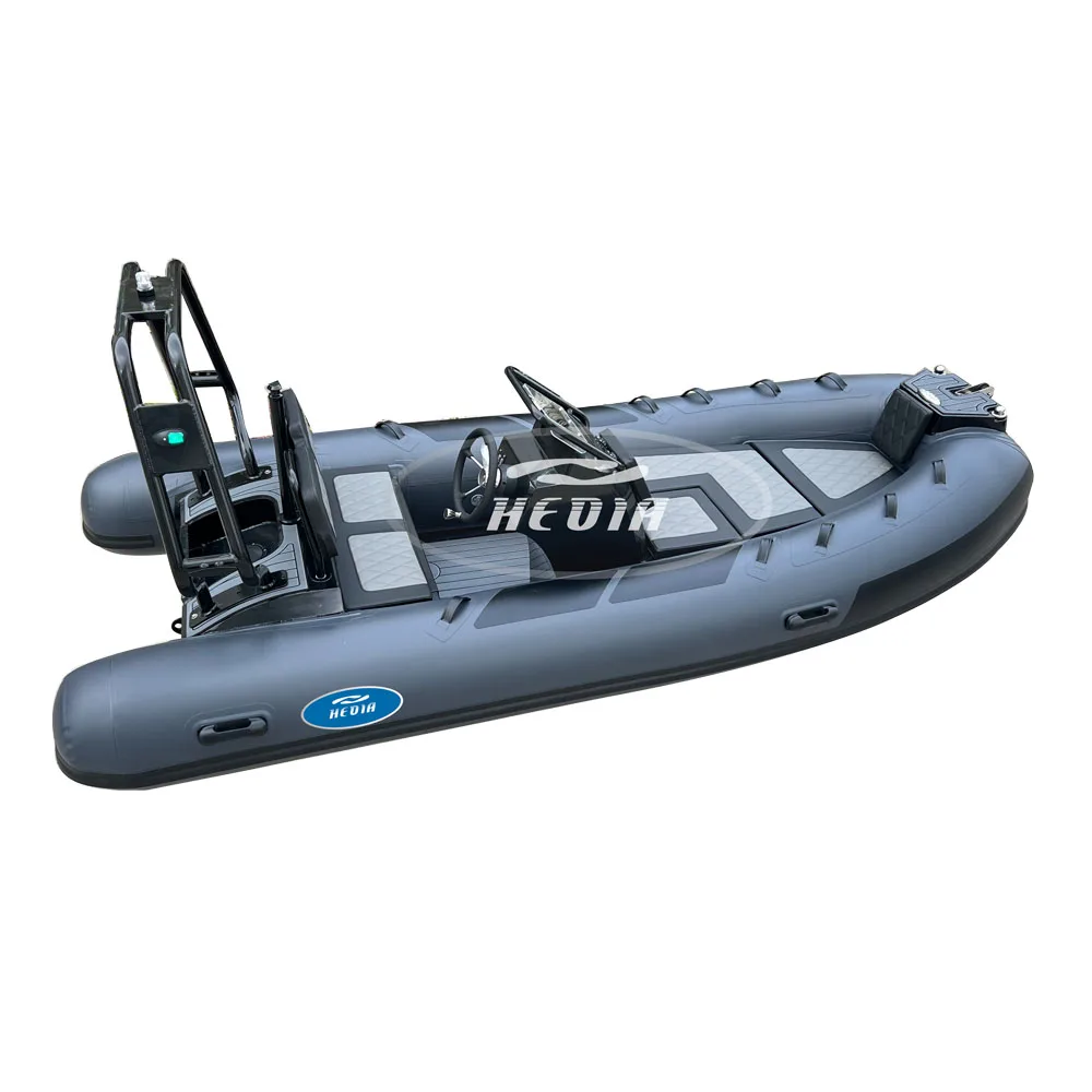 Hot Sell 6 Persons Double Deck 4 Meter Hard Aluminum Fishing Boat With Outboard Engines