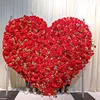 1# heart shape flower wall