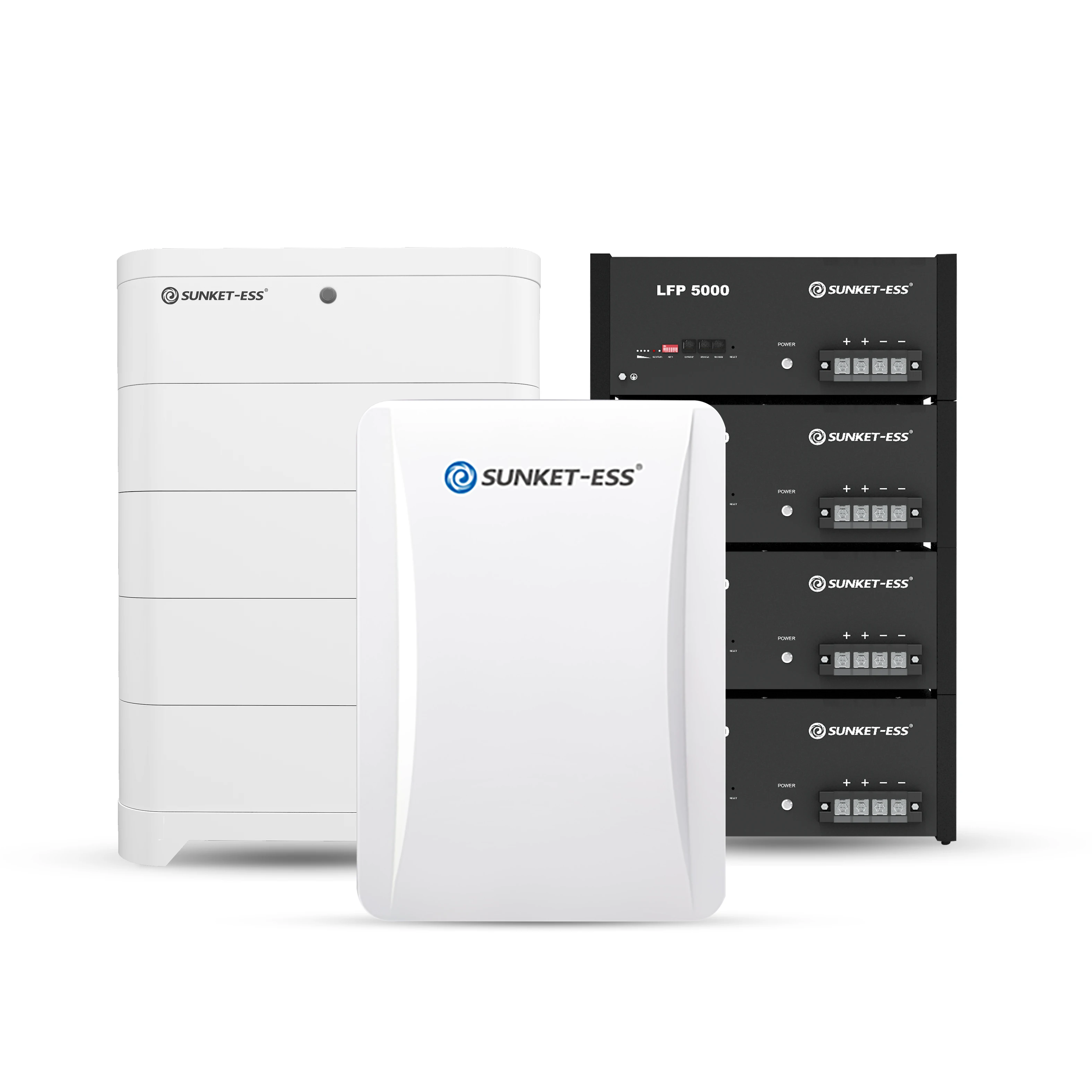 Sunket Lifepo4 50Ah CANbus Standard Connection Lfp  9kwh 12kwh 21kwh 50Ah Lithium Ion Battery for Solar Energy System
