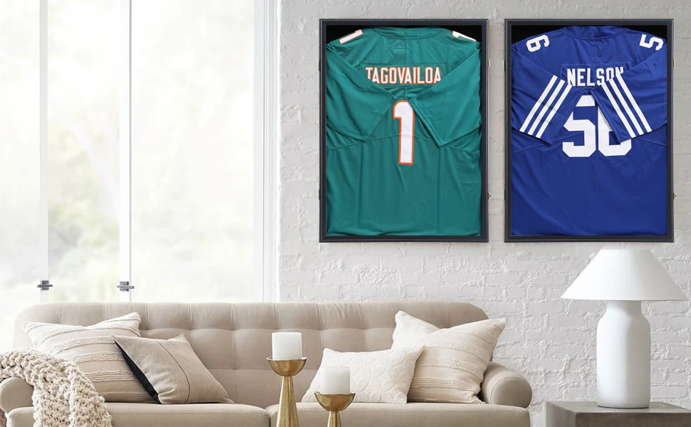 Jersey Frame New Classic Custom Wood Jersey Frame Display Case Lockable