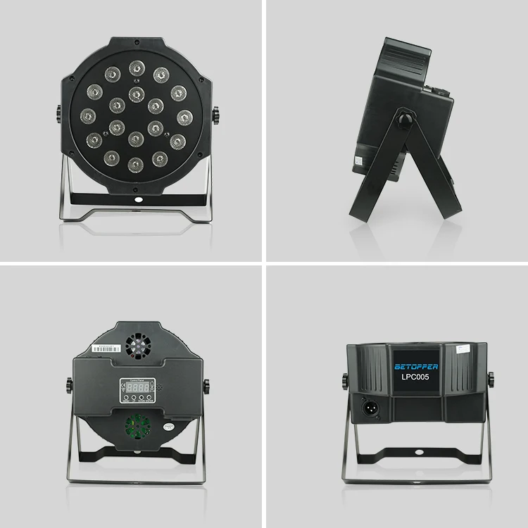 Большой ковш LP005 Par огни сценические украшения светодиодные лампы RGB 18*1 Вт