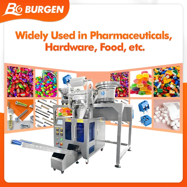 BG Easy Operation Automatic Weighing Counting Screw Candy Food Granule Sorting Machine Counting Packaging Machine