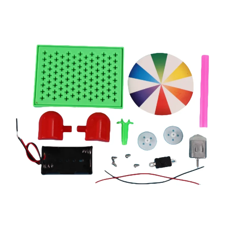 Science and Technology Small Production Newton Seven Color Disk Children's Handmade Invention Maker Education STEM Science