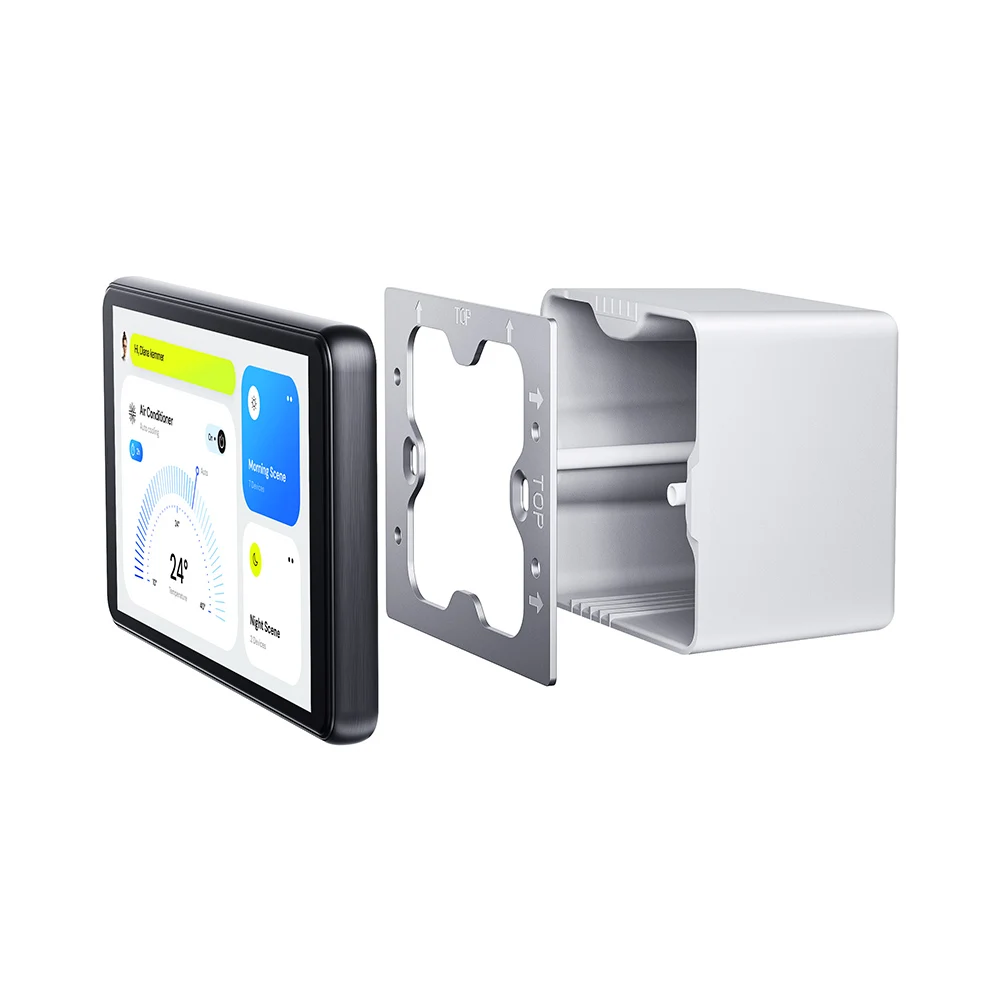 Sleek Smart Tablet 5.5 Inch Poe Touch Screen Gorilla Glass Wifi bluetooth Rj45 Rs485 Rs232 Dc 12V Type c in Wall Mounted Tablet