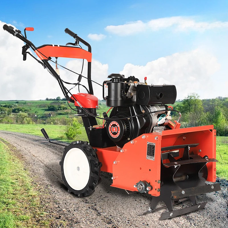 Mini Gasoline Weeding Machine for Farming Weed Rolling Mower Machine