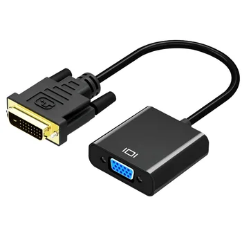 DVI-D Female Analog (24+1) to VGA Male (15-pin) Connector Adapter Dual Link DVI/24+1pin