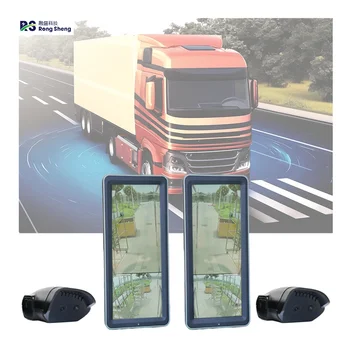 Rongsheng  ECE R46 R10 12.3 INCH Full HD IPS Screen Reverse Truck Bus Side Mirror  Monitor System